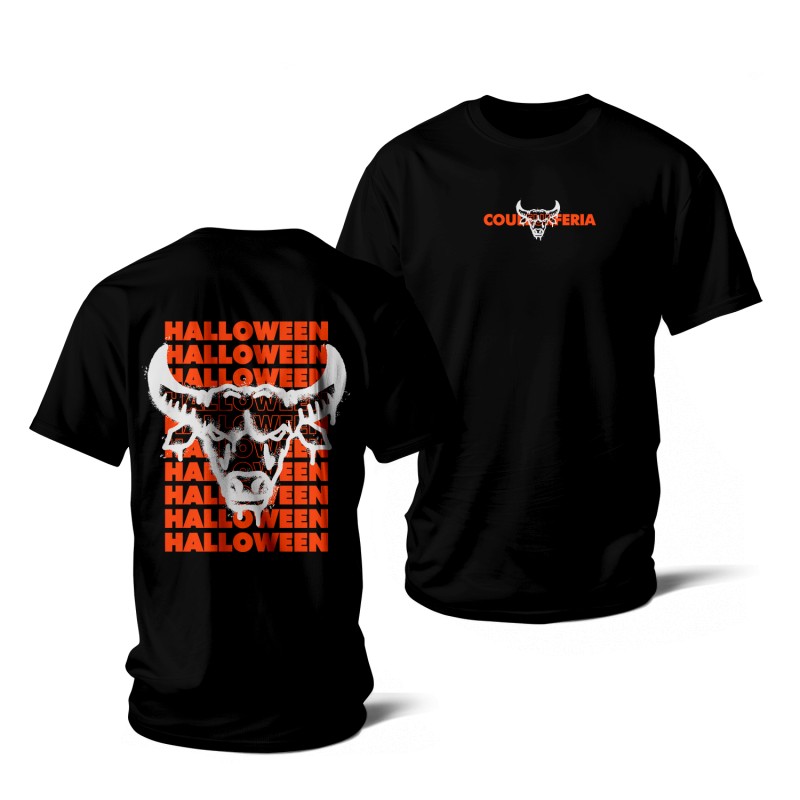 T-shirt Halloween “Taureau Spray” | CouleurFeria