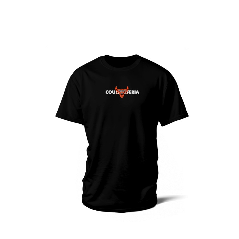 T-shirt Halloween “Taureau Spray” blanc | CouleurFeria