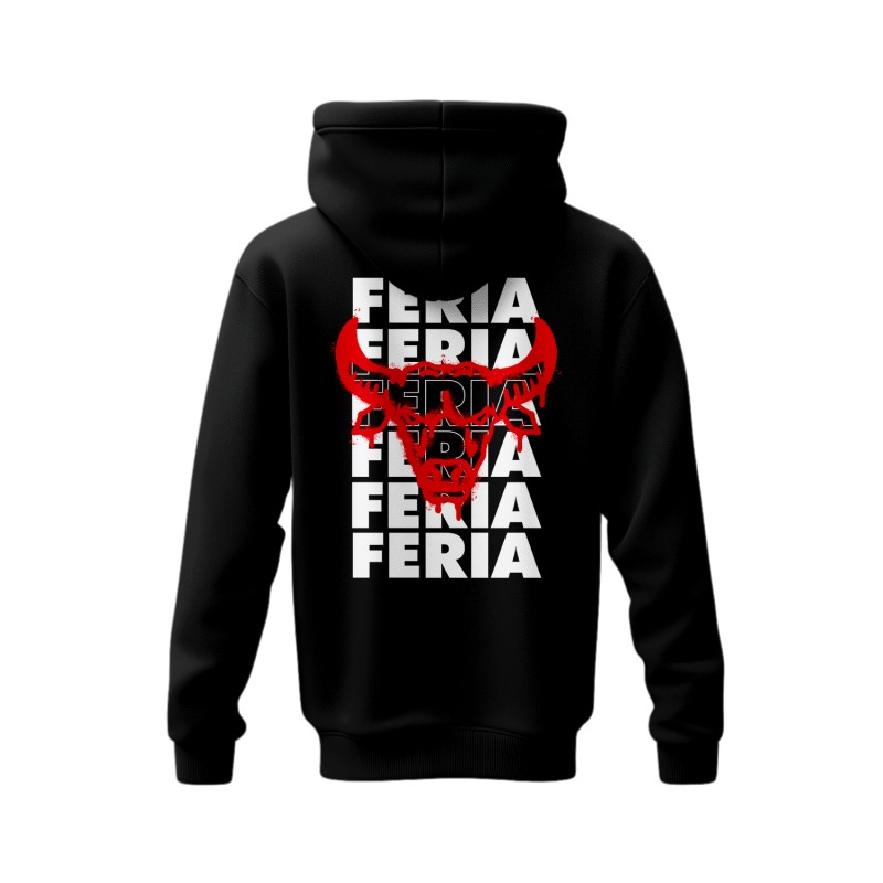 Sweats - Feria x6 Taureau spray rouge