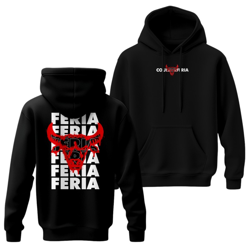 Sweats - Feria x6 Taureau spray rouge