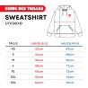 Sweats - Timbre feria bleu et blanc