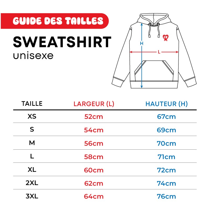 Sweats - En mode féria bleu