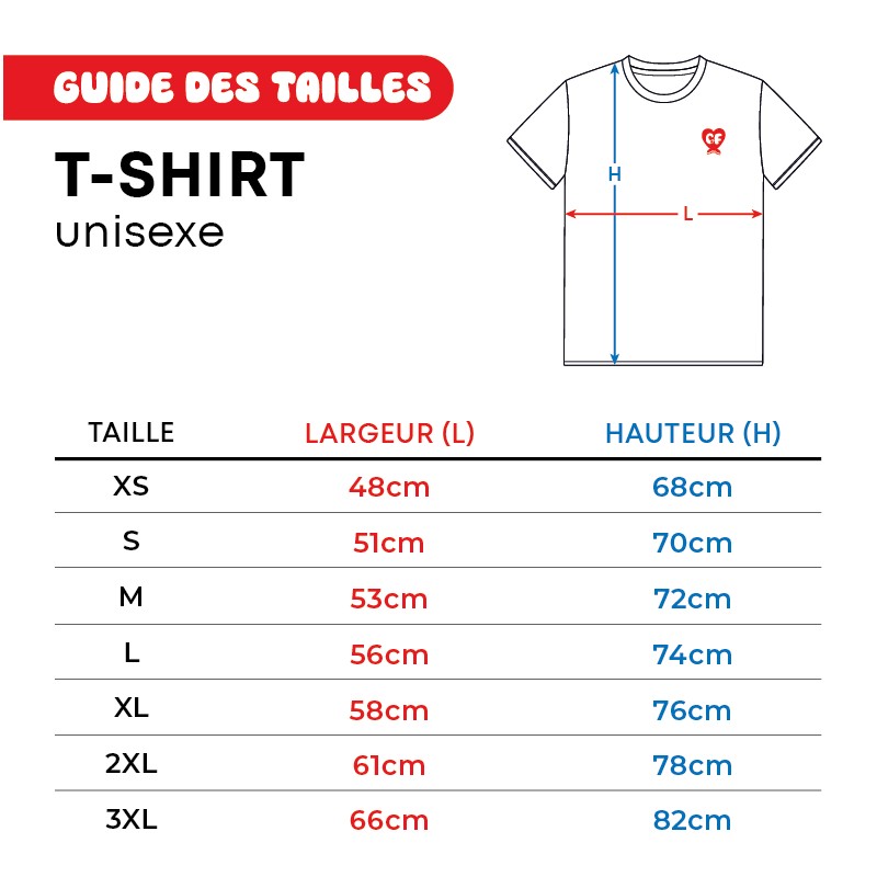 T-shirts - Couleurferia onde (bleu)