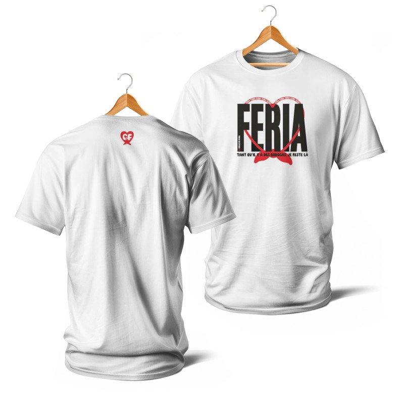 T-shirts - Tant qu'il y a des bodegas, je reste là (rouge)