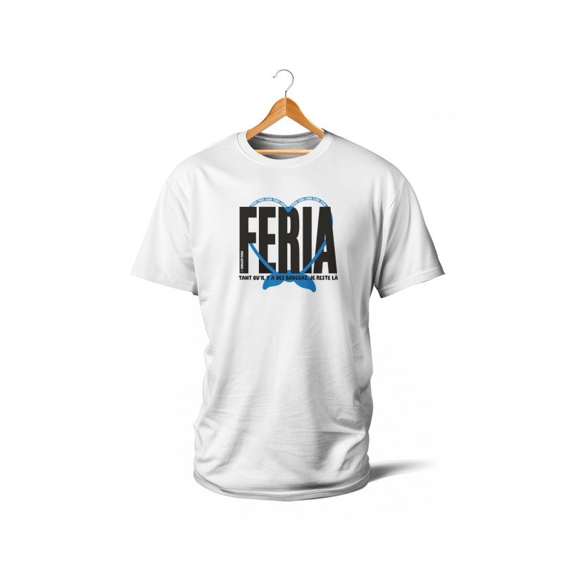 T-shirts - Tant qu'il y a des bodegas, je reste là (bleu)