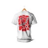 T-shirts - Couleur Féria, fleur double (rouge)