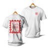 T-shirts - Couleur Féria, timbre enveloppe (rouge)