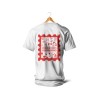 T-shirts - Couleur Féria, timbre enveloppe (rouge)
