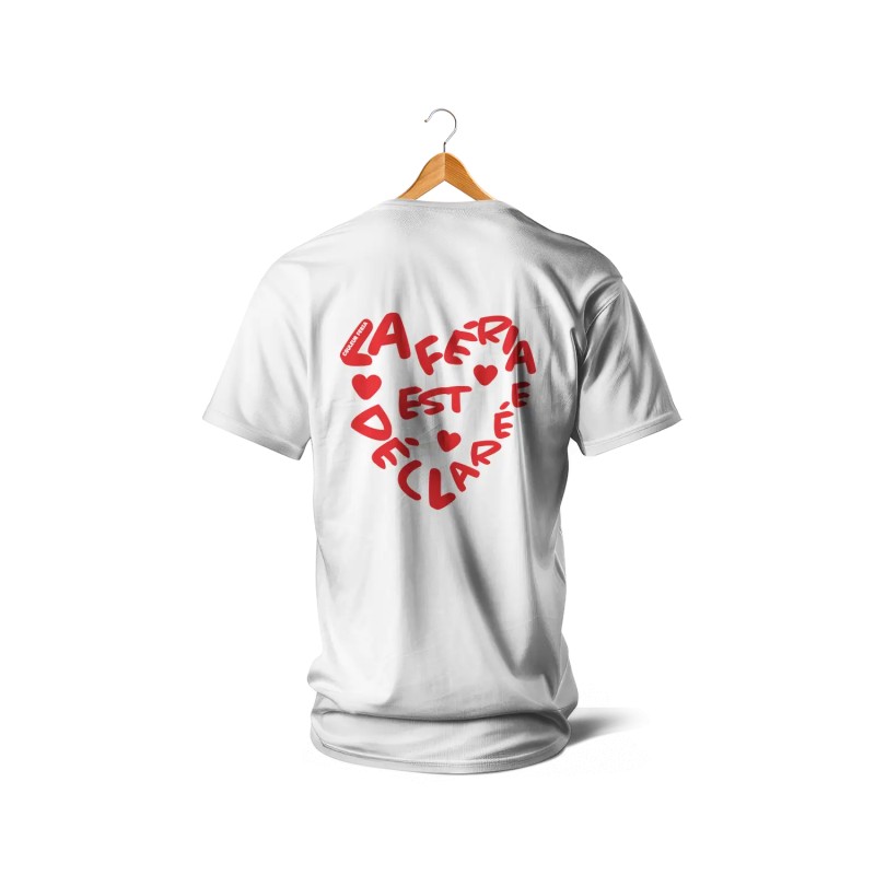 T-shirts - La Féria est déclarée (rouge)