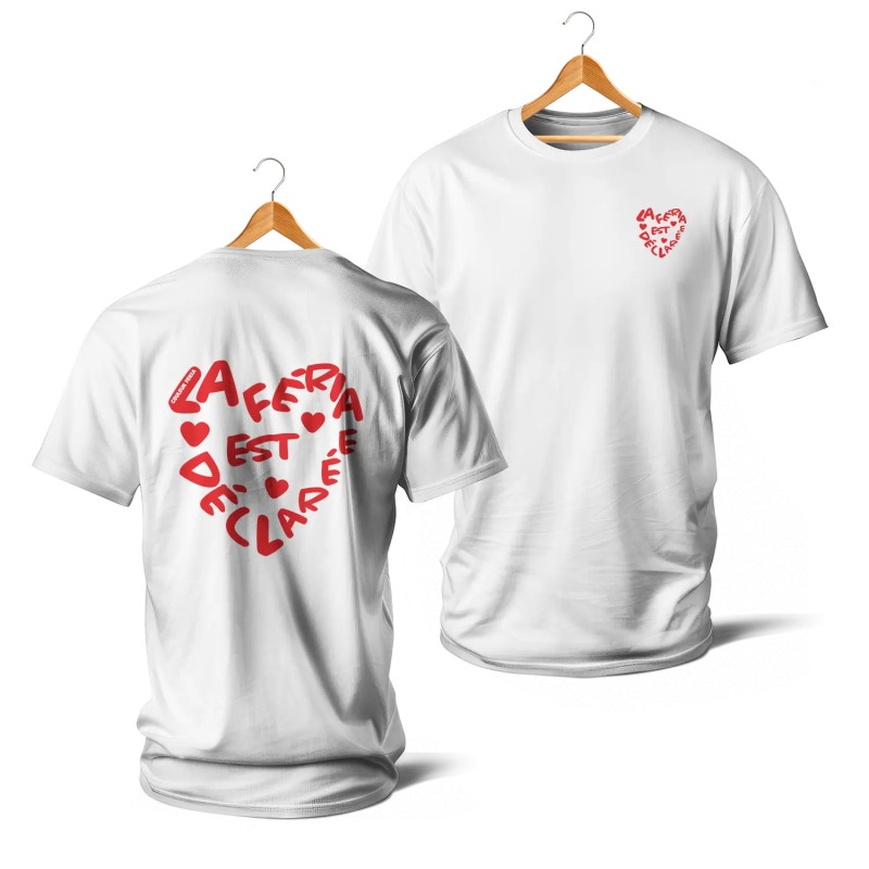 T-shirts - La Féria est déclarée (rouge)