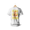 T-SHIRT BLANC ALL WE NEED IS FERIA