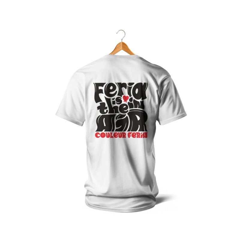 T-shirts - Couleur Féria, Féria is in the Air (rouge)