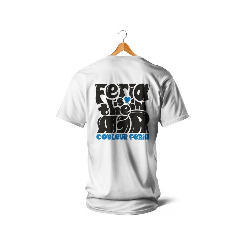 T-shirts - Couleur Féria, Féria is in the Air (bleu)