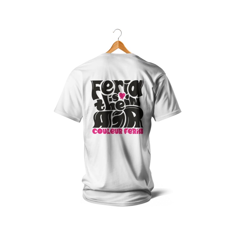 T-shirts - Couleur Féria, Féria is in the Air (rose)