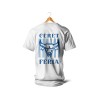T-shirts - Couleur Féria, Céret Féria (Blanc et bleu)