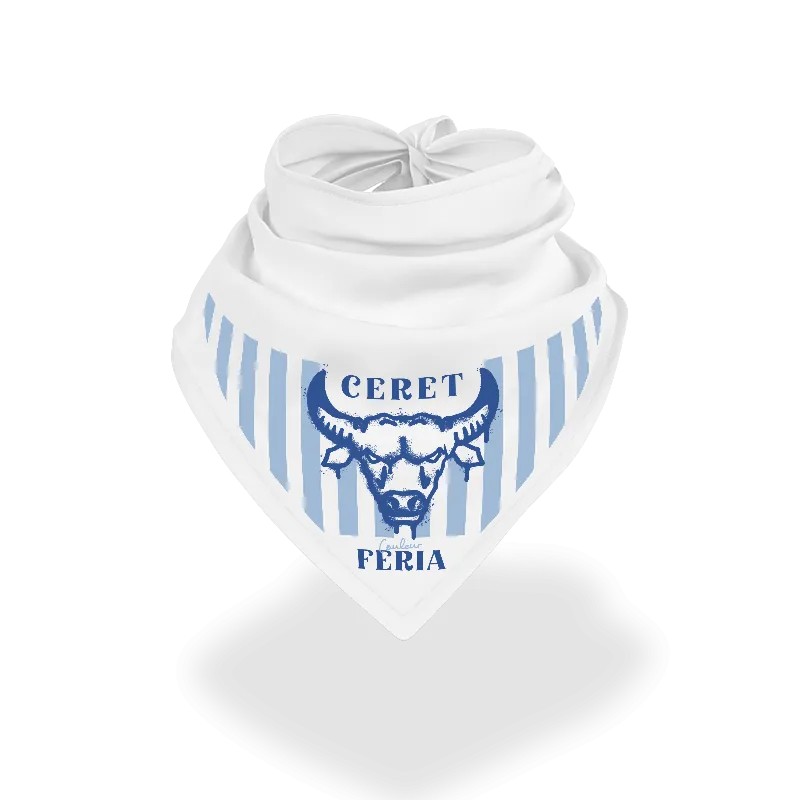 Bandana - Céret Féria (Blanc et bleu)