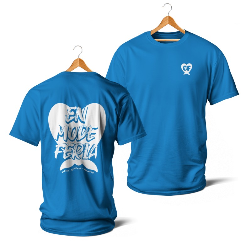 T-shirts - En mode Féria (bleu et blanc)