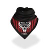 Bandana - Millas (Noir et rouge)