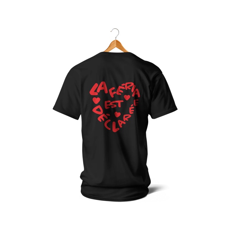 T-shirts - La Féria est déclarée (rouge)