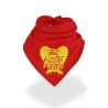 Bandana - En mode Féria (rouge et jaune)