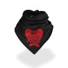 Bandana - En mode Féria (noir et rouge)