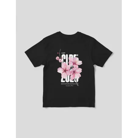 CHERRY CHERIE BLANC T-SHIRT NOIR