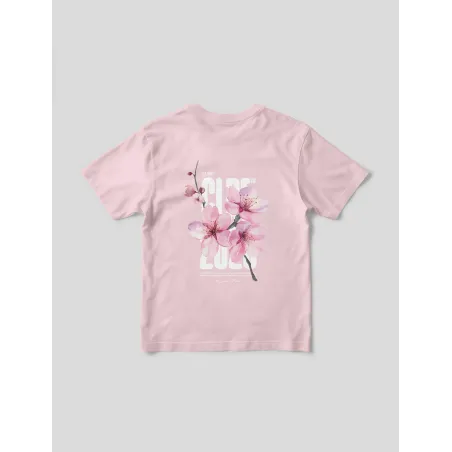 CHERRY CHERIE BLANC T-SHIRT ROSE