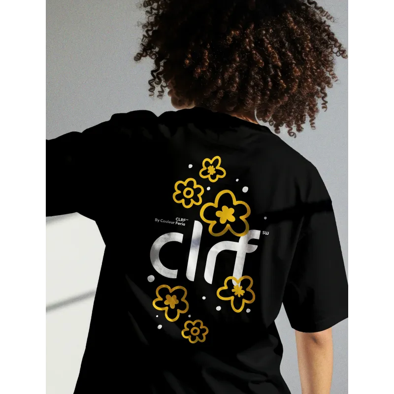 T-shirt Oversize Flower Power – Fleurs Streetwear | CLRF