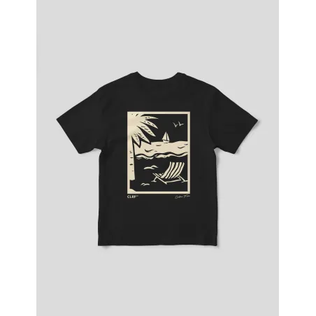 DOLCE VITA BEIGE T-SHIRT NOIR