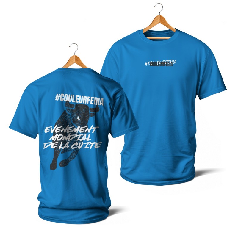 Evenement mondiale de la cuite (bleu et blanc)