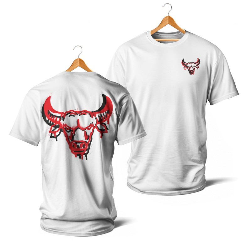 T-shirts - Taureau spray seul (rouge)