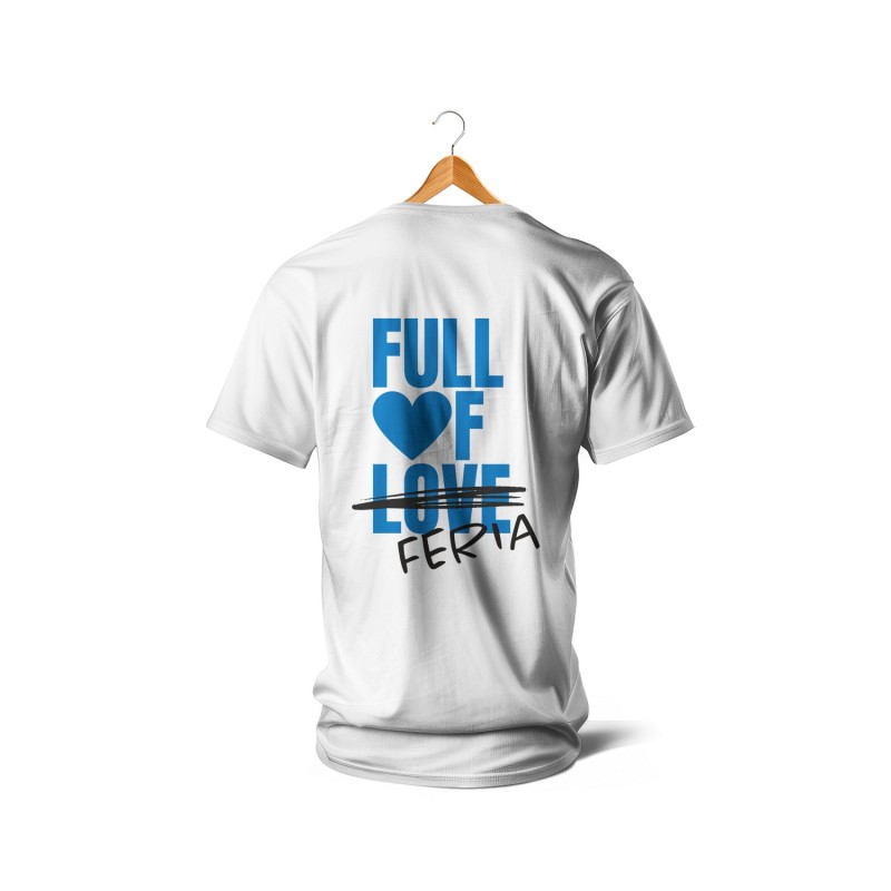 T-shirts - Full of love-feria (bleu)