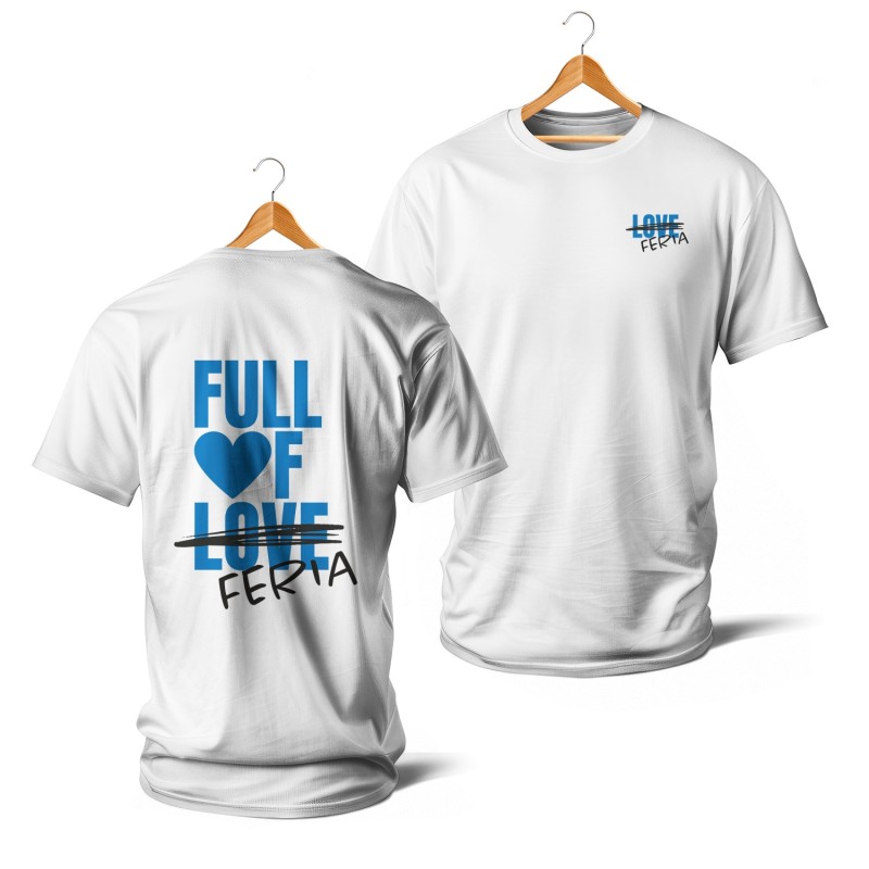 Full of love-feria (bleu)