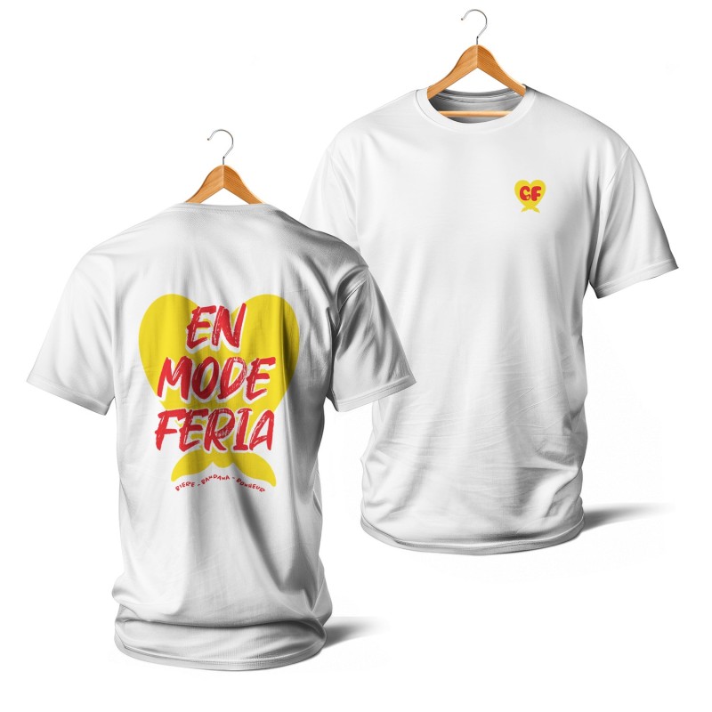 T-shirts - En mode Féria (jaune et rouge)