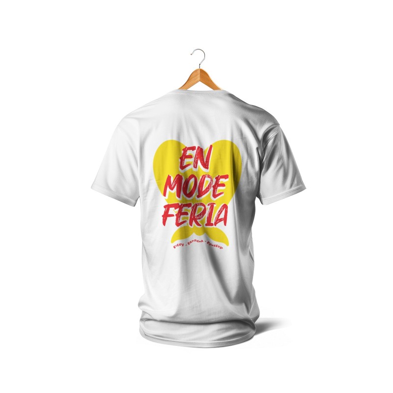 T-shirts - En mode Féria (jaune et rouge)