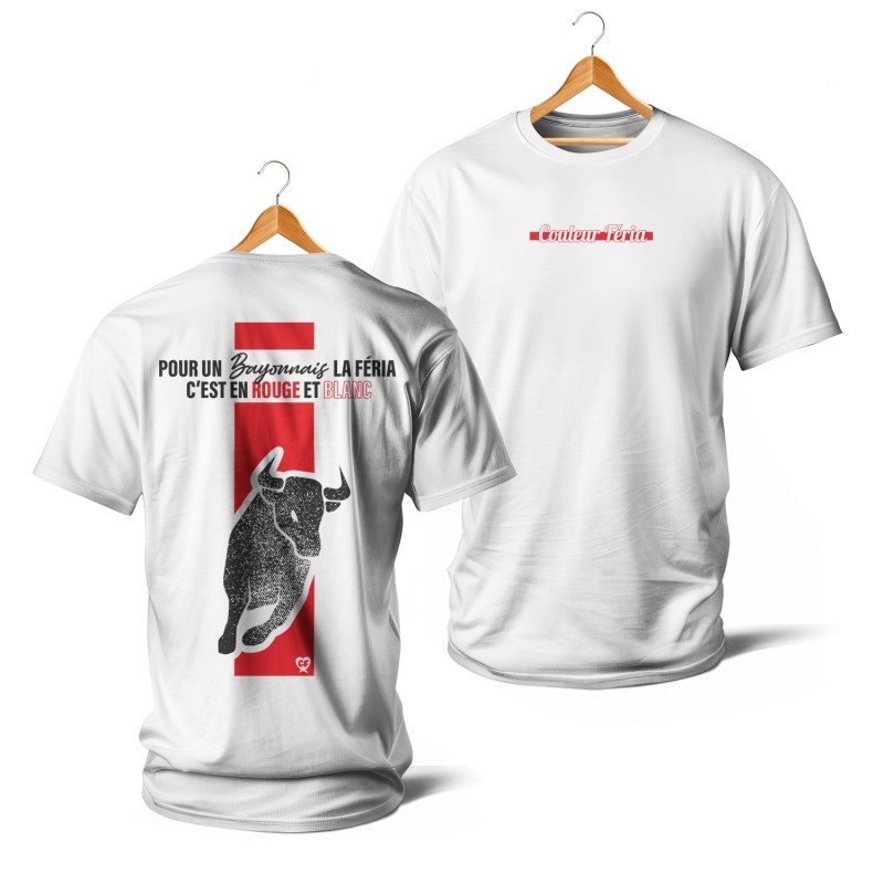 Pour un Bayonnais c'est en rouge et blanc