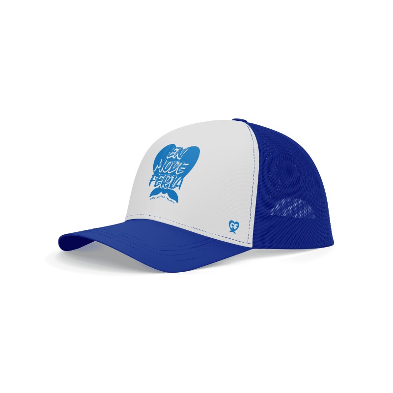 En mode Féria (bleu)