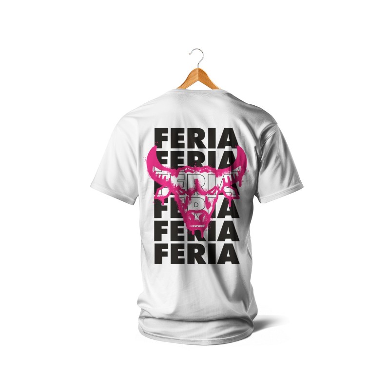 T-shirts - Feria x6  + Taureau spray (rose)