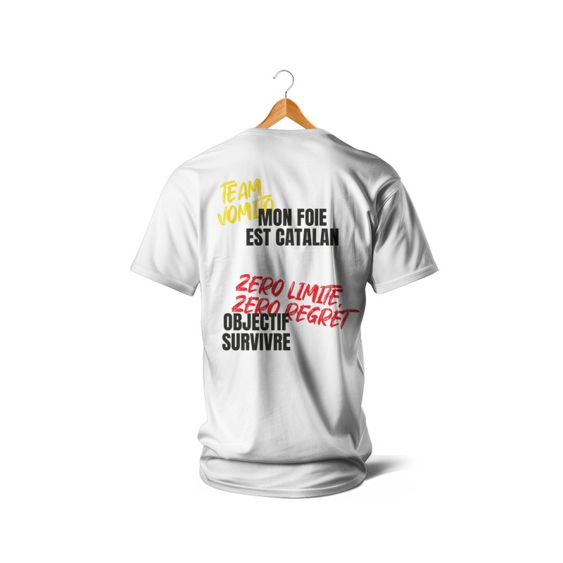 Mon foie est catalan, zéro limite (jaune et rouge)