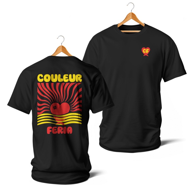 Couleur Féria, coucher de soleil (rouge et jaune)