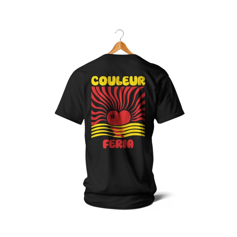 Couleur Féria, coucher de soleil (rouge et jaune)