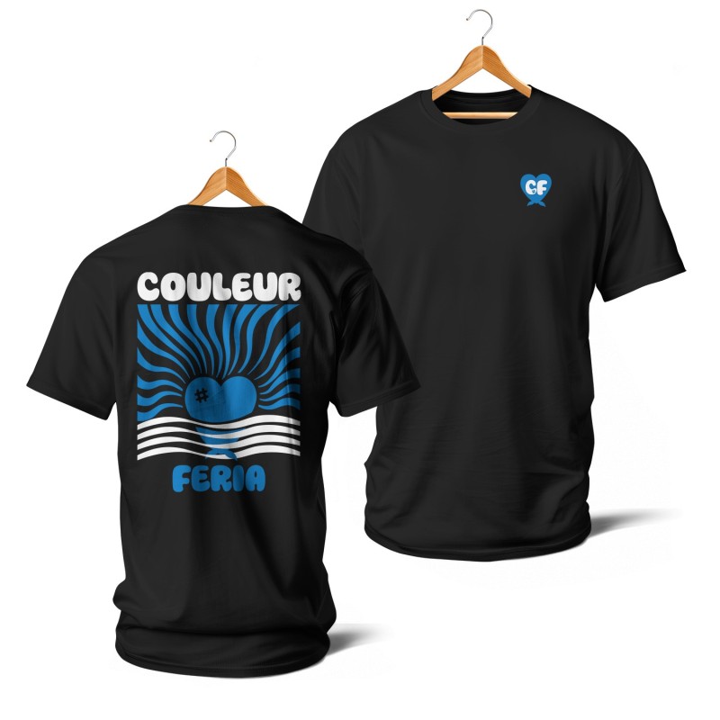 Couleur Féria, coucher de soleil (bleu et blanc)