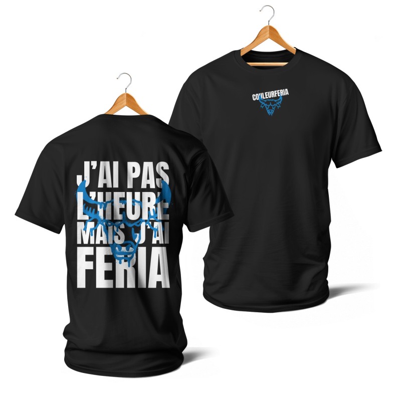 J’ai pas l’heure... mais j’ai féria (blanc et bleu)
