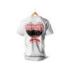 T-shirts - Mariniere coeur noeud (rouge et blanc)