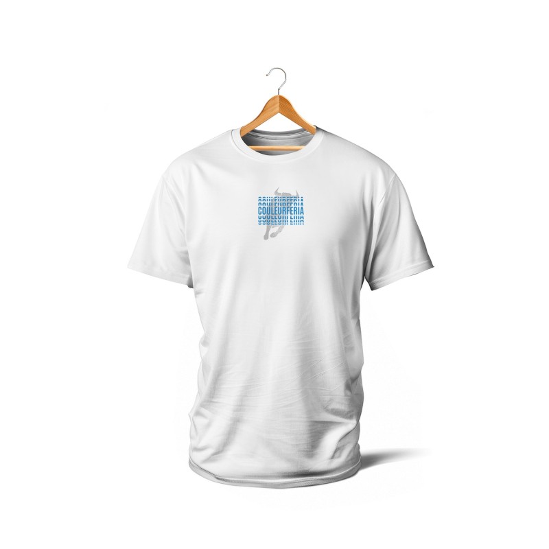 T-shirts - Couleurferia onde (bleu)
