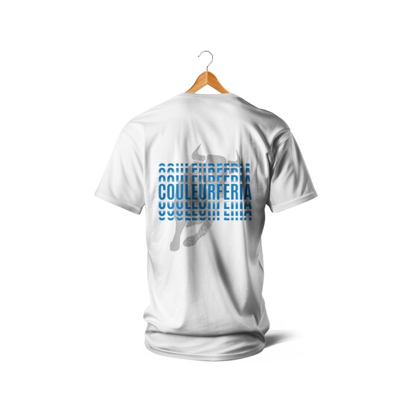 T-shirts - Couleurferia onde (bleu)