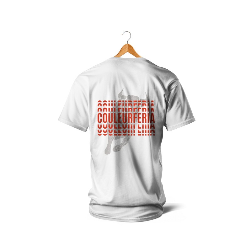 T-shirts - Couleurferia onde (rouge)