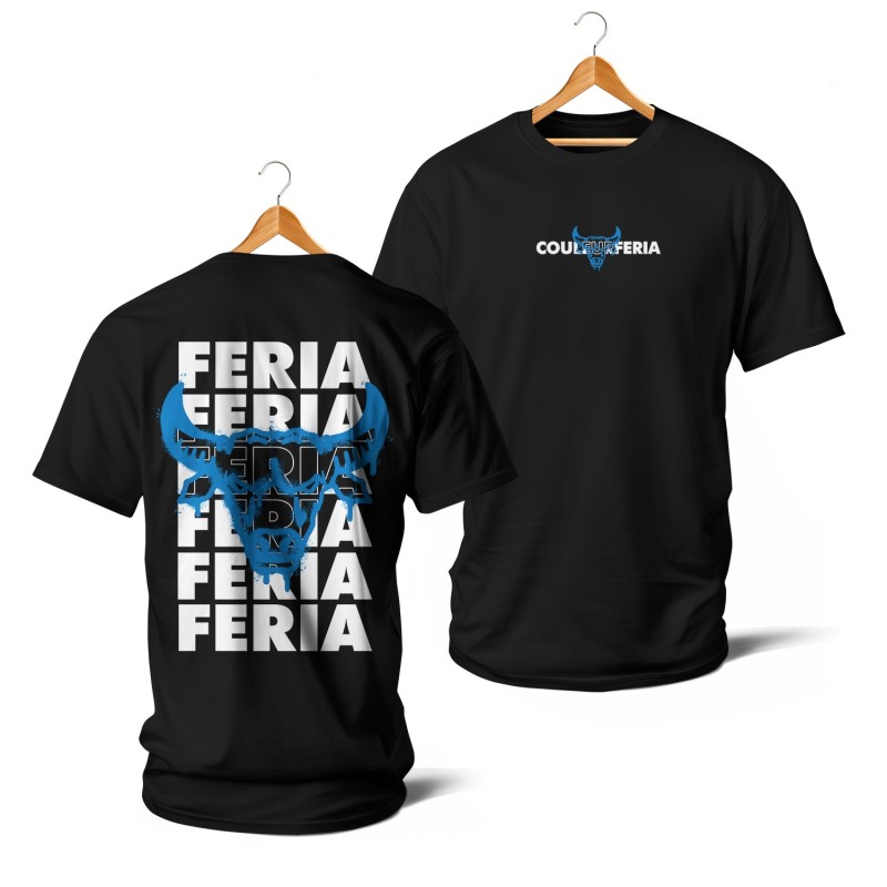 Feria  + Taureau spray (bleu et noir)