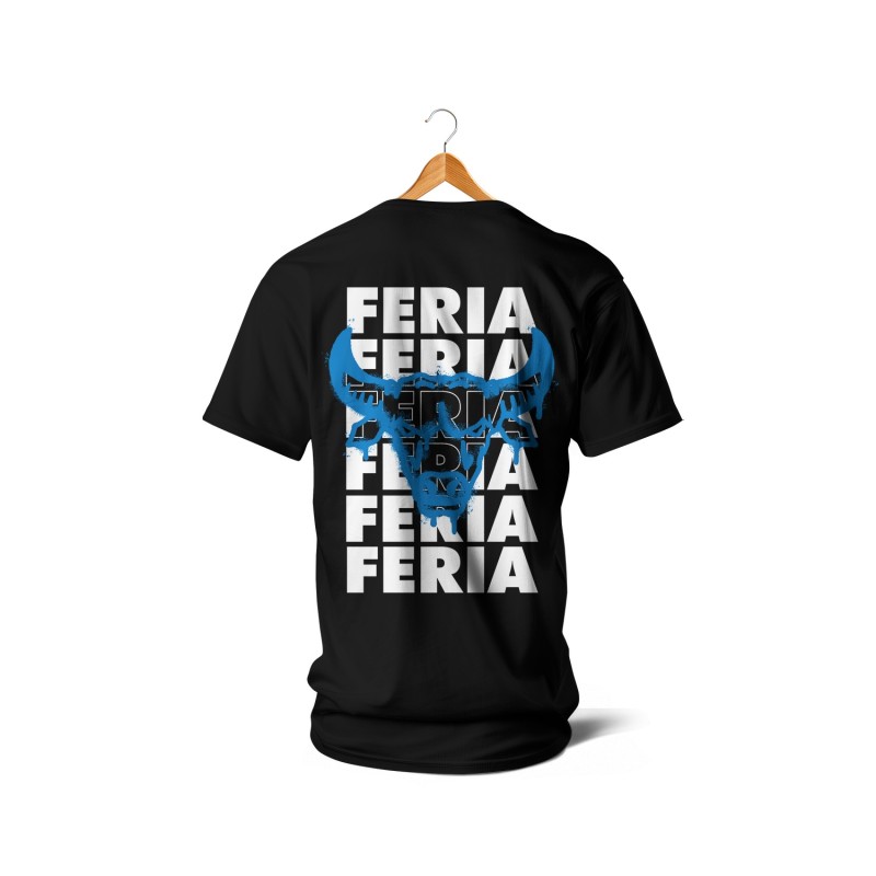 T-shirts - Feria x6  + Taureau spray (bleu et noir)