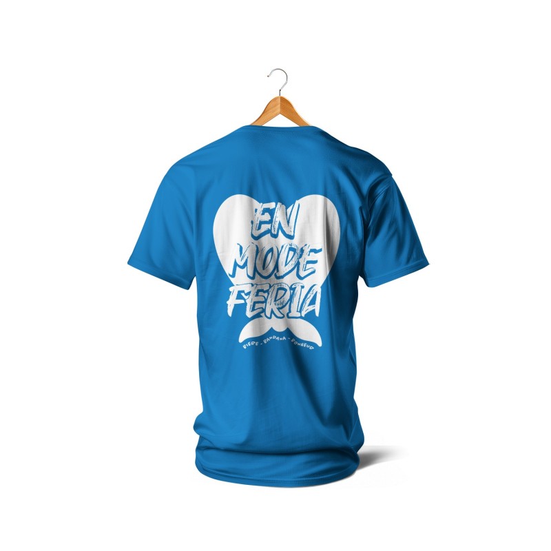 En mode Féria (bleu et blanc)